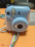 富士（FUJIFILM）instax  mini12 一次成像 立拍立得相机 mini12 绣球蓝 套餐六（官方标配+水晶壳+肩带+白边相纸40张） 实拍图