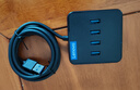 联想（Lenovo）USB分线器3.0接口转换器四合一扩展坞转接头HUB集线器USB延长线笔记本/台式机转换器 实拍图