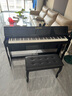 海蒂诗 电钢琴88键重锤电子钢琴儿童初学幼师专业成人家用数码立式钢琴 P-310烤漆黑-蓝牙-全重锤-配琴凳 实拍图