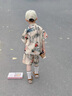 G.DUCKKIDS小黄鸭童装哪吒衣服男童套装夏季薄款帅气儿童汉服男孩古风两件套 图片色 120 建议5~6岁【110-120cm】cm 晒单实拍图