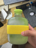 京东京造 冰壶 COOL爽冰壶制冰模具制冰盒配吸管绑带（绿色）500ml 实拍图