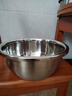 【便宜实用】不锈钢盆打蛋盆和面盆洗菜盆调料盆猪油盆子 30cm实盆一个装 实拍图