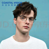 依视路（ESSILOR） 新款商务男镜架时尚镜框女配依视路镜片近视定制眼镜网上配镜 金属-全框-2048GD-金色 镜框+依视路A4防蓝光1.60现片 实拍图
