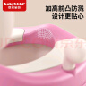 世纪宝贝（babyhood）儿童马桶坐便器 男女宝宝便携小便盆 抽屉式座便器PU软垫 107粉色 实拍图