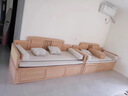大叶和枫罗汉床 白蜡木实木沙发床罗汉床小户型罗汉实木沙发折叠罗汉床 罗汉床【带储物抽屉】 实拍图