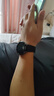 MSSM适用华为手表表带watch5表带Watch4pro/GT6/5/GT4/GT6/5pro工字不锈钢金属表带【46/48表盘】-黑色 实拍图