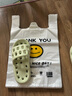 登比塑料袋背心袋超市购物袋透明加厚手提袋打包袋32*50cm100只 实拍图