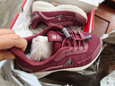 足力健老人鞋秋季中老年散步鞋轻便妈妈鞋休闲女鞋 8602K酒红38 实拍图