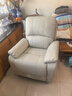 顾家家居功能椅牛皮功能单椅单人位电动带摆A006柔空白    实拍图