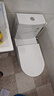 箭牌（ARROW）马桶家用直冲式坐便器大冲力座便坐厕1级水效AEB12601-1M 305坑距 实拍图