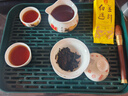大益TAETEA茶叶普洱茶熟茶天地人和饼茶357g/饼 2201批次 品质口粮茶 实拍图