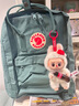 FJALLRAVEN北极狐双肩包女休闲大容量背包男书包23510-664霜绿色16L Kanken 实拍图