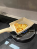 炊大皇 平底锅 不粘锅方形煎锅玉子烧18cm 煎饼煎蛋明火专用 白瓷BC18JG 实拍图