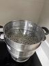 爱仕达（ASD）蒸锅不锈钢三层蒸锅家用蒸煮一体汤锅28CM蒸笼电磁炉燃气灶通用B3 实拍图