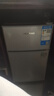 华宝小冰箱小型家用出租房用冷藏冷冻两用一级能效节能省电迷你宿舍寝室办公室二门电冰箱 万人推荐-48L银色-三天约一度电 实拍图
