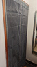 钟爱一生金刚网防蚊门帘磁吸魔术贴自粘软纱门卧室隔断帘 灰色95*205cm 实拍图