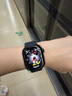 Apple/苹果 Watch Series 10 智能手表GPS款42毫米亮黑色铝金属表壳黑色运动型表带M/L MX1P3CH/B 实拍图