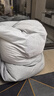 编草人懒人沙发豆袋网红单人沙发椅小户型懒人椅超大可睡觉躺卧小沙发 浅灰色【送抱枕+脚凳】送货到家 120*130CM【适合身高165-175CM】 实拍图