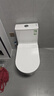九牧（JOMOO）11322-2-2/41KA-1 抗菌一级水效大冲力浴室马桶虹吸坐便器400坑距 实拍图