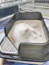 汪野君猫砂盆顶入半封闭猫厕防外溅幼猫成猫猫屎盆猫沙盆带猫砂铲大号 实拍图