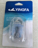 英发（YINGFA）游泳耳塞 硅胶游泳带绳螺旋耳塞 柔软舒适专业游泳装备 蓝色 实拍图