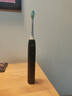 飞利浦（PHILIPS）【肖战推荐】电动牙刷钻石1系 生日七夕情人节礼物 成人情侣送男生/女友 3倍洁齿 轻松刷感 量子黑 实拍图