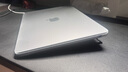 奔维斯macbook air/Pro保护壳2025款苹果笔记本电脑磨砂壳14.2寸外壳M2/M3/M4自带支架耐磨防刮超薄硬壳 【有支架】磨砂白 【Air】M2/3版22-24年款(13.6寸) 实拍图