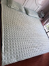 一默乳胶凉席2025夏季小冰块升级款冰砖凉垫可折叠透气凉感席冰丝凉席 【薄荷绿】凉而不冰丨母婴A类 三件套丨 200cm*180cm 丨绑带款 实拍图