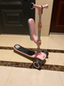 Z.GAN儿童滑板车1-3岁滑板车可坐儿童滑板车3-6岁滑板车4-6岁 高配粉|柔软座椅+蓝牙音乐+灯光 实拍图