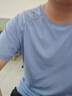京东京造【100 超轻速干】运动T恤夏季户外跑步健身短袖男 冰川蓝2.0 L 实拍图