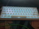 美加狮MAD 60 68 HE/MAD 68 Pro 磁轴键盘有线连接客制化机械61/68键轻巧配列网页驱动电竞游戏键盘 MAD 60 RGB 白色 磁珀轴Pro 实拍图