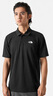 北面（The North Face）POLO衫男款短袖速干t恤简约休闲商务半袖透气春夏上新 黑色 L /175 实拍图