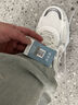 新百伦老爹鞋厚底增高复情侣鞋古休闲鞋运动百搭软底潮流新款 奶油白  38 正码 实拍图