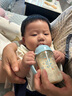 贝亲（Pigeon）新生婴儿 防胀气双把手PPSU奶瓶 240ml 丛林小兔 M号 3月+  AA218 实拍图