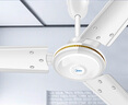 美的（Midea） 吊扇家用客厅电风扇轻音铁叶大风力宿舍工厂楼顶扇吸顶风扇 风扇踏青放价 白色 FC140-BA（56寸/1.4米） 实拍图