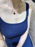 GUSKI法国品牌四叶草项链女温感变色轻奢吊坠珐琅纪念日生日礼物送女友 黑红双面四叶草项链【品牌礼盒】 实拍图