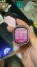 Apple/苹果 Watch Series 10 智能手表GPS款46毫米银色铝金属表壳丹宁色运动型表带M/L MX223CH/B 实拍图
