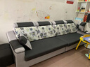 创妙现代可拆洗布艺沙发组合简约客厅小户型科技布沙发家具 四人位+互换贵妃2.76米 高密度海绵座包/透气麻布 实拍图