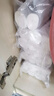 加品惠垃圾袋180只单层1丝白色45*55点断式办公家用垃圾桶袋子0599-2 实拍图