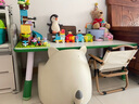 LINSY KIDS林氏儿童桌椅套装宝宝幼儿园学习桌花生桌 LH090V1-A 1.2米游戏桌 实拍图