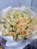 来一客情人节鲜花99朵红玫瑰花束生日礼物表白求婚全国同城配送 99朵香槟加纱包装 实拍图