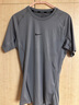 耐克NIKE男短袖T恤 春夏速干透气 紧身衣 运动休闲FB7933-084灰L 实拍图