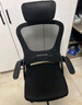 兴奥盛唐电脑椅舒服久坐家用办公椅子靠背椅人体工学电竞椅学生宿 黑框黑网-弓形脚+头枕 实拍图