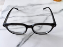 帕森（PARZIN）可配度数近视眼镜架 板材方框男女通用日常易搭修颜黑框 15858 实拍图