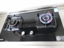 康佳（KONKA）燃气灶煤气灶双灶家用【国家补贴】 5.2kW可调节底盘不改孔 耐用铝炉头 JZT-KY01B（天然气） 实拍图