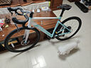 喜德盛（xds）AD350公路车12速功率计油碟碳纤维前叉座管自行车成人ad350 流光青 540mm 推荐身高175~185cm 全内走破风车架|功率计|油压碟刹 实拍图