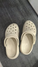 卡骆驰（crocs）经典云朵Clog女沙滩洞洞鞋凉拖鞋206750 206750-2Y2  34  实拍图
