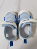 巴布豆童鞋宝宝凉鞋学步鞋男宝宝毛毛虫网面透气儿童鞋子 浅宝蓝  21 实拍图