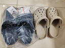 卡骆驰crocs洞洞鞋贝雅男鞋女鞋轻便耐磨一脚蹬拖鞋休闲鞋|10126 深蓝-410 43 (270mm) 实拍图
