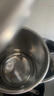 美的（Midea）电热水壶家用电水壶烧水壶 双层防烫 0涂层食品级304不锈钢 1500W快速沸腾 1.7L大容量 HJ1705 实拍图